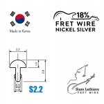 S2.2 Siam Luthiers Nickel Fret S-220100Ni